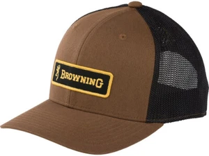 Browning Men's Grant Hat – Classic Mesh-Back Cap with Browning Logo Patch - Picture 1 of 7