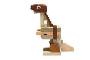 Kumiki Wooden Puzzle "Zaurus" | Japanese Yosegi Craft by Hakone Maruyama - Picture 1 of 7