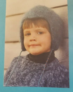 Fiber Trends Child's Felt Cap Vintage Pattern 1995 by Bev Galeskas - Bild 1 von 2