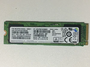 Samsung SM951 PCIe nvme m.2 2280 MZVPV5120 512GB SSD MLC FOR LENOVO Laptop SSD - Picture 1 of 7