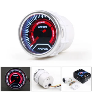 2'' 52mm Car Auto Pointer Air Fuel Ratio Racing Gauge Analog Smoke Lens Tint - Picture 1 of 8