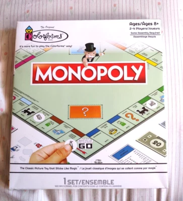 Colorforms Monopoly Game Set 2021 - Image 1 of 2