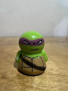 2014 Viacom Design Ware Cutesie Ninja Turtle "Donatello” 1 1/2" Figure TMNT Toy - Picture 1 of 7