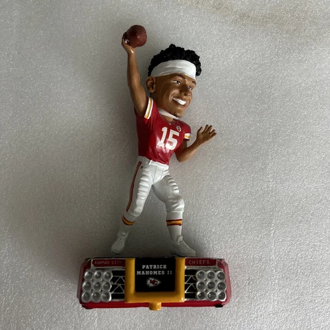 Patrick Mahomes Kansas City Chiefs Stadium Lights Player Bobblehead no box Cover
