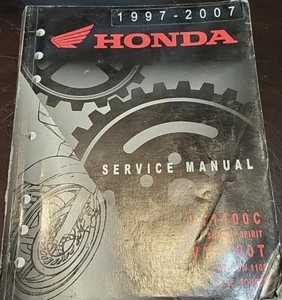 Honda VT1100C VT1100T Shadow Service Manual 1997-2007 - Picture 1 of 3