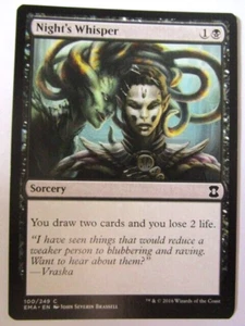 MTG Night's Whisper Eternal Masters Light Play!! - Bild 1 von 2