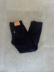 Levi’s 511 Black Cord Jeans W29 L30 - Picture 1 of 15