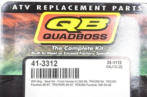 Quadboss HONDA TRX200 TRX250 TRX300 Front Wheel Bearing Seal Kit 41-3312 **NEW** - Picture 1 of 3
