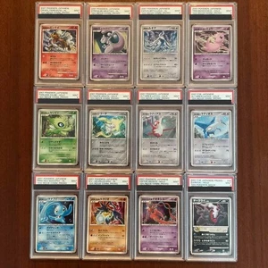 PSA 9 Pokemon 10ª Película Promo Completo Set Secuencial Japonés 2007 JPN - Imagen 1 de 7