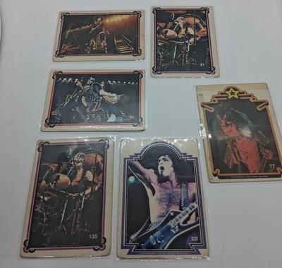 DAMAGED KISS 1978 Donruss Series 1 Trading Cards LOT 24 - Image 1 of 4