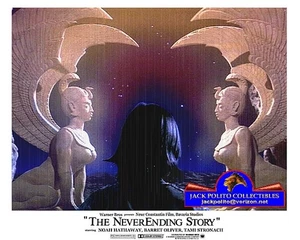 DIE UNENDLICHE GESCHICHTE 1984: NOAH HATHAWAY, & BARRET OLIVER 8X10 FARBFOTO - Bild 1 von 1