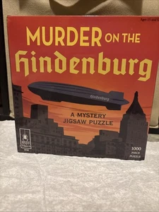 Murder On The Hindenburg A Mystery Jigsaw Puzzle 1000 Pieces Read Along - Picture 1 of 3