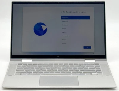 HP Envy x360 15.6" FHD Touch 2-in-1 i5-1135G7 16GB RAM 512GB NVMe SSD Win 11 Pro - Image 1 of 4