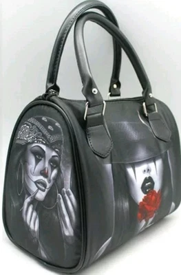 DGA CHOLA STYLE PURSE HANDBAG DAVID GONZALES ART LOWRIDER HOMIES NEW  - Image 1 of 4