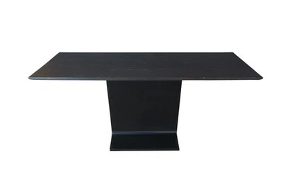 Mesa de comedor moderna de roble rectangular con viga en I de restauración 72" Foto 1 de 4