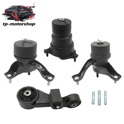 4Pcs Motor Mount Kit for 2012-17 Toyota Camry 2.5L Gas Engine Automatic Trans AT Foto 1 de 4