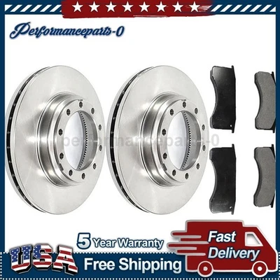 DuraGo Rear Disc Brake Pad Set Disc Brake Rotor fits 2009-2009 Chevrolet T6500 - Image 1 of 4