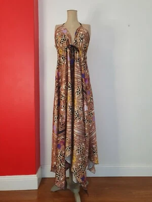 Online Fashion Maxi Dress S NEW RRP Euro 80 Cocktail Pool Party  - image 1 of 4