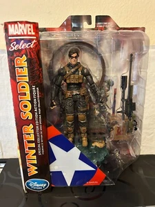 Figura de acción Marvel Select 7 pulgadas Capitán América - Exclusiva Soldado de Invierno - Imagen 1 de 11