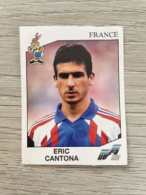 Panini Euro 92 / 1992 Eric Cantona Sticker #61 (2) - Image 1 of 3