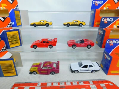 6X Corgi 1:43 ? Auto: Ferrari + Porsche + BMW + Pontiac + Ford, Box #BY330-1 - Immagine 1 di 4