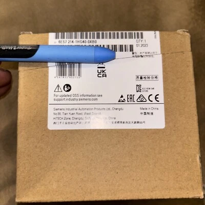 SIEMENS SIMATIC S7-1200 CPU 1214C DC/DC/RLY 6ES7 214-1HG40-0XB0 - Image 1 of 4