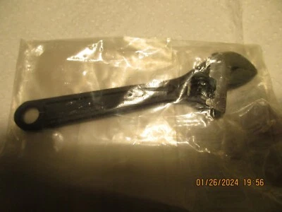 Westward, 1NYA9, Adjustable Wrench, 4 in, Black, Plain - Image 1 of 3