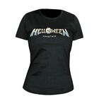 HELLOWEEN - SKYFALL LOGO BLACK T-Shirt, Girlie  Womens: 16
