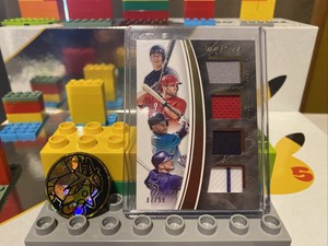 2016 Immaculate Quad Players /99 Ketel Marte Rob Refsnyder Jose Peraza Rookie RC