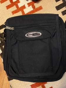 NWOT Golden Pacific Unisex Travel Bag, Black w/adjustable shoulder strap - Picture 1 of 8