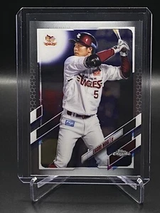2021 Topps Chrome Nippon Baseball Eigoro Mogi 173 Tohoku Rakuten Golden Eagles - Picture 1 of 2