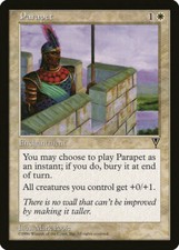 Magic MTG Tradingcard Visions 1996 Parapet