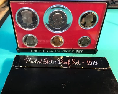 1972 S, 1974 S, 1977 S, 1979 S U.S. Proof Sets & 1978 D Birthday Set - Image 1 of 4