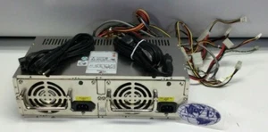 EMAC 1757946010 RHH-6460P 2000370200 2010370049 HP2-6500P-R 2x PSU W/ ENCLOSURE - Picture 1 of 9