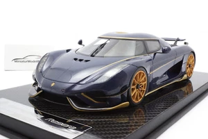 Koenigsegg Regera - Carbono tintado azul - 1:18 - FrontiArt (F079-152) - Imagen 1 de 3