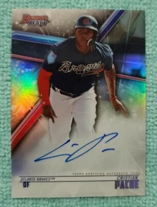 2018 Bowman's Best Best of 2018 Auto 🔥 Cristian Pache 🔥 #B18-CP RC Braves - Picture 1 of 2