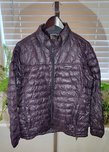 The Redface Mountain Puffer Jacket Coat Purple Ladies Size XL X-Large - Picture 1 of 3