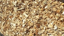 100L Hackschnitzel Holzschnitzel Fallschutz Gartengestaltung Deko Mulch DHL