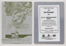 2018-19 Upper Deck Compendium Printing Plate Yellow 1/1 Alex Pietrangelo #727