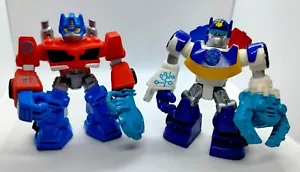 Playskool Heroes Transformers Rescue Bots - Optimus Prime & Chase the Police Bot - Bild 1 von 5