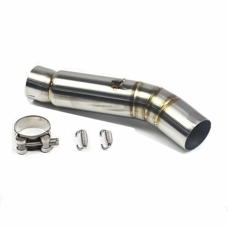Conexión de enlace de tubo medio de escape de motocicleta para Honda CBR500R CB500F CB500X Foto 1 de 4