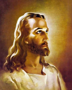 JESUS CHRIST PORTRAIT PUBLICITY PHOTO 8X10 - Picture 1 of 1