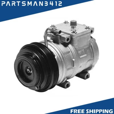 471-1242 New Denso A/C Compressor w/ Clutch for 1986-1993 Toyota Supra 3.0L - Image 1 of 4