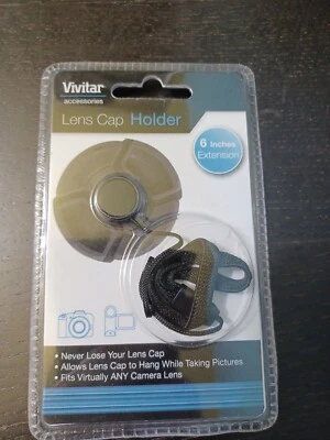 VIVITAR LENS CAP HOLDER 6 Inch Extension Designed For Almost All Camera Lens Cap - Image 1 of 2