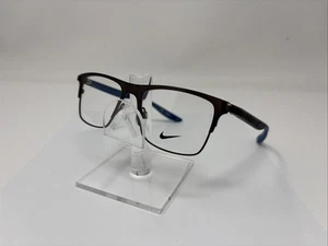 Nike 8150 070 52/17 140 occhiali da vista uomo canna di fucile full rim A4051 - Foto 1 di 23