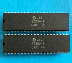 Csg / Mos 8520A-1 (2 X Puce ) Impair Même D'Un Amiga 500 P.Semaine 04 91 - Photo 1/2
