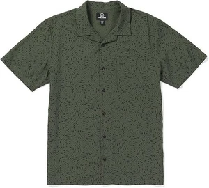 VOLCOM PACK UP Herren S/S Woven Shirt - SQD - Large - Neu mit Etikett - Bild 1 von 3