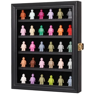 Minifigures Miniature Display Case Collectibles Display Box Wall Mount Figure... - Picture 1 of 6