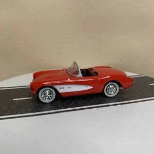 2001 Reader’s Digest High Speed 1957 Chevy Corvette C1 Convertible Red/White NM - Picture 1 of 12