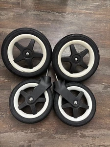 Bugaboo Donkey 2 Foam / Nylon Full Set of 4 Wheels. - Picture 1 of 5